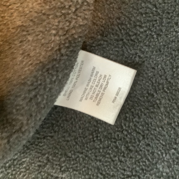 Arborwear Men's Large Canvas Work Jacket Fleece Lined Brown - Picture 8 of 14